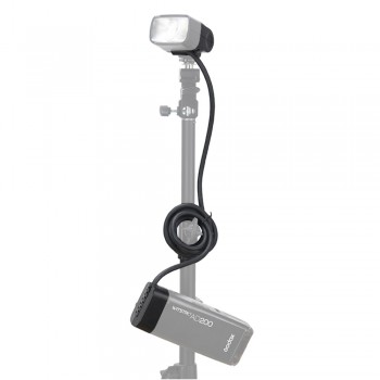 Godox H200R Flash Head+EC200 +AK-R1 Barn Door, Snoot, Color Filter, Reflector, Honeycomb, Diffuser Ball Kits for AD200 flash