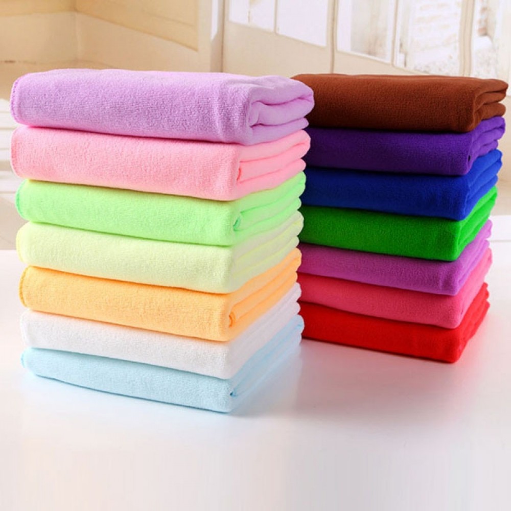 75x140cm absorbent microfiber dry bath towel towel bath white soft comfortable high quality dry hair towel Bathroom Products