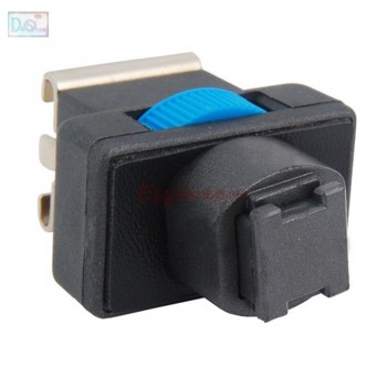 Blue Mini Standard Hot Cold Shoe Hotshoe Adapter Converter for Sony Active Interface Shoe DV Camcorder Mount
