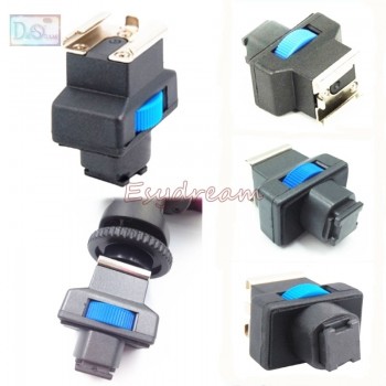 Blue Mini Standard Hot Cold Shoe Hotshoe Adapter Converter for Sony Active Interface Shoe DV Camcorder Mount