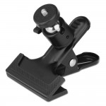 Kaliou Tripod Head Multi-function Clip Clamp Holder Mount With Standard Ball Head 1/4 Screw Photography Accessory for Camera DS