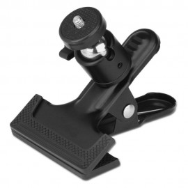 Kaliou Tripod Head Multi-function Clip Clamp Holder Mount With Standard Ball Head 1/4 Screw Photography Accessory for Camera DS
