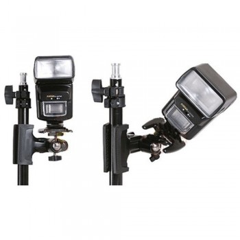 Kaliou Tripod Head Multi-function Clip Clamp Holder Mount With Standard Ball Head 1/4 Screw Photography Accessory for Camera DS