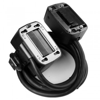 Godox EC200 200W Extension Flash Head for Godox AD200 Flashpoint 1.85m Long Extend Cable with AD200 Bare Bulbs Speedlite Head