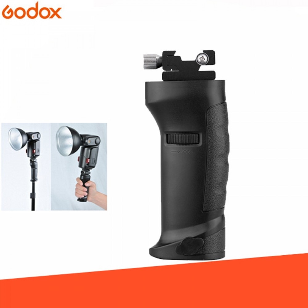 Godox FG-40 Anti-Slip Surface Flash Handle Hot Shoe Flash Grip Professional Flash Holder for Godox Speedlite Flash AD200 AD360