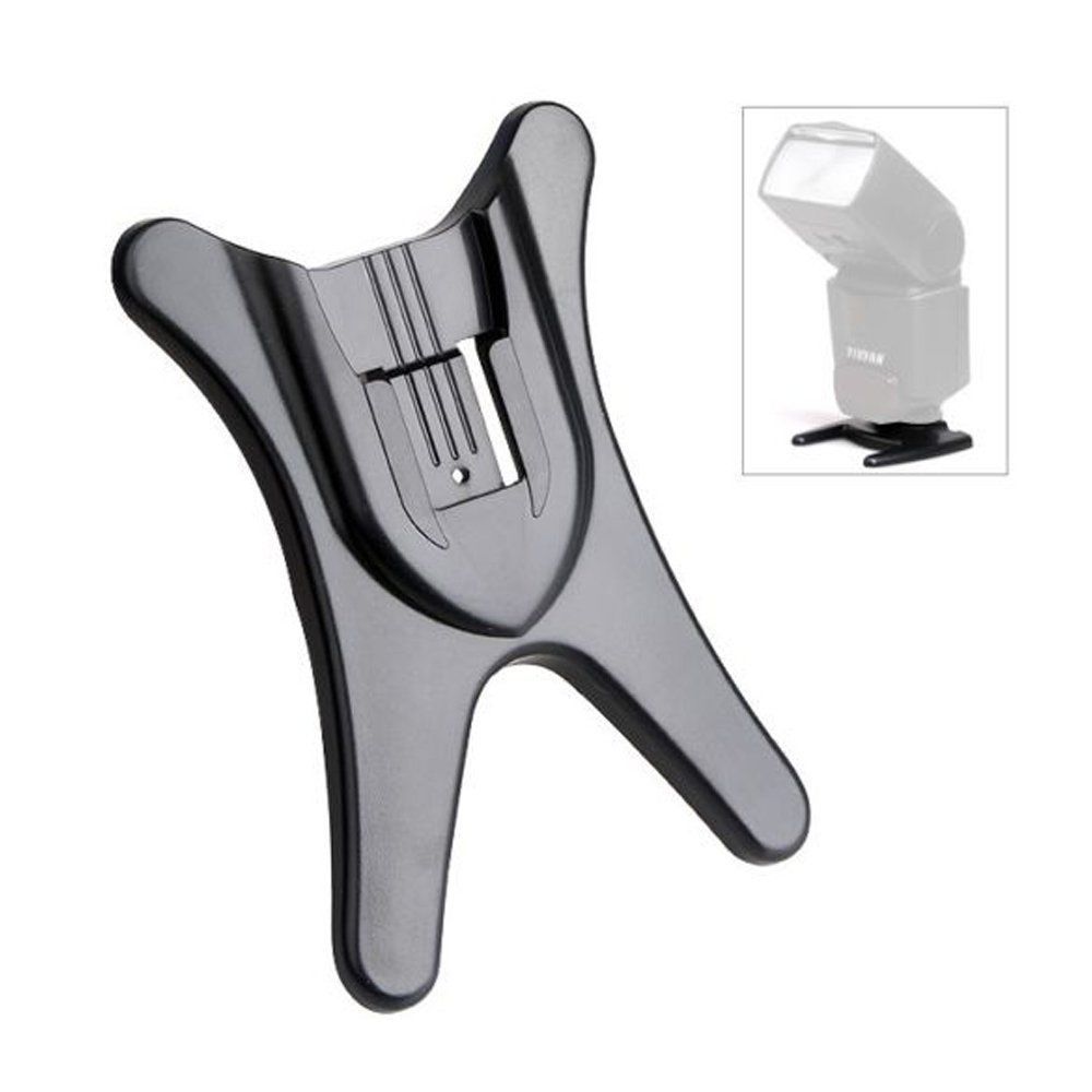 Flash Light Stand Holder Base Hot Shoe for Canon Nikon Speedlite Flashgun