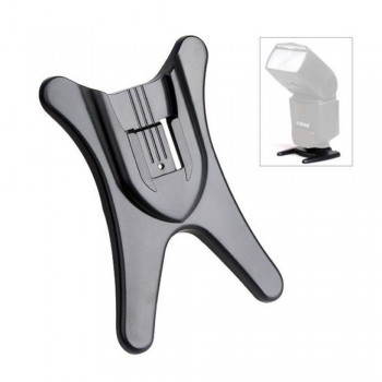 Flash Light Stand Holder Base Hot Shoe for Canon Nikon Speedlite Flashgun
