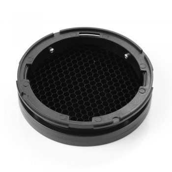 K9 CA-SGU Universal Mount Flash Adapter with SGA-CHC1010-3 HoneyComb Grid for Canon Nikon YongNuo Speedlite