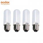 Godox Modeling Lamp Bulb 220V-240V 4X E27 150W 230V JDD Light Tube Studio Strobe Photography Flash