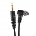 10pcs DSLR Camera Accessories PC 3.5mm Flash Sync Cable Cord with Screw Lock to Male Flash Sync PC-3.5mm For Canon Nikon