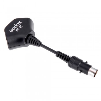 Godox DB-01 One-to-two Cable Y Adapter for Godox PROPAC Power Pack PB960 PB820 AD360 AD180