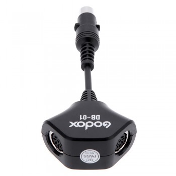 Godox DB-01 One-to-two Cable Y Adapter for Godox PROPAC Power Pack PB960 PB820 AD360 AD180