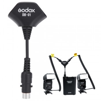 Godox DB-01 One-to-two Cable Y Adapter for Godox PROPAC Power Pack PB960 PB820 AD360 AD180