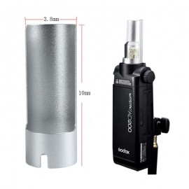 Godox AD-S18 Metal Protection Reflector Shovel Flash Tube Lamp Bulb Light for Godox WITSTRO Flash AD200 AD180 AD360