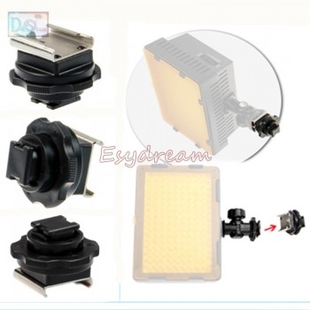 Silver Mini Standard Hot Cold Shoe Hotshoe Adapter Converter for Sony Active Interface Shoe DV Camcorder Mount