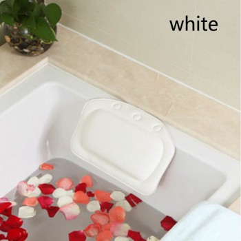 Spa Bath Pillows PVC Foam Tub Headrest Bathtub Pillow 1PC Sponge Head Cushion Bathroom Accessories Bath Pillow Waterproof