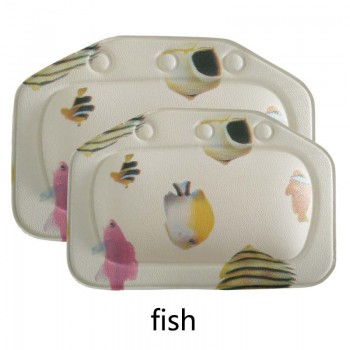 Spa Bath Pillows PVC Foam Tub Headrest Bathtub Pillow 1PC Sponge Head Cushion Bathroom Accessories Bath Pillow Waterproof