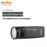 In Stock Godox New H200R Round Flash Head For AD200 Flashes Separation Extension Head Portable Photography Shooting