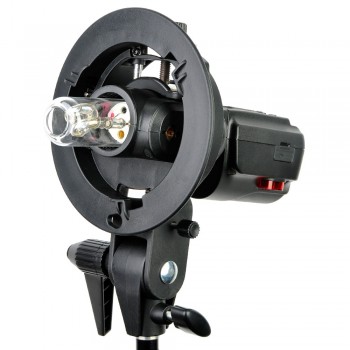 Godox S-Type Bracket Bowens S Mount Holder for Speedlite Flash Snoot Softbox Beauty Dish Honeycomb