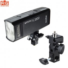 Godox AD-E Flash Speedlite Holder with 1/4 Screw On The Top to Hold Godox AD200 TTL 2.4G HSS 1/8000s Pocket Flash Light