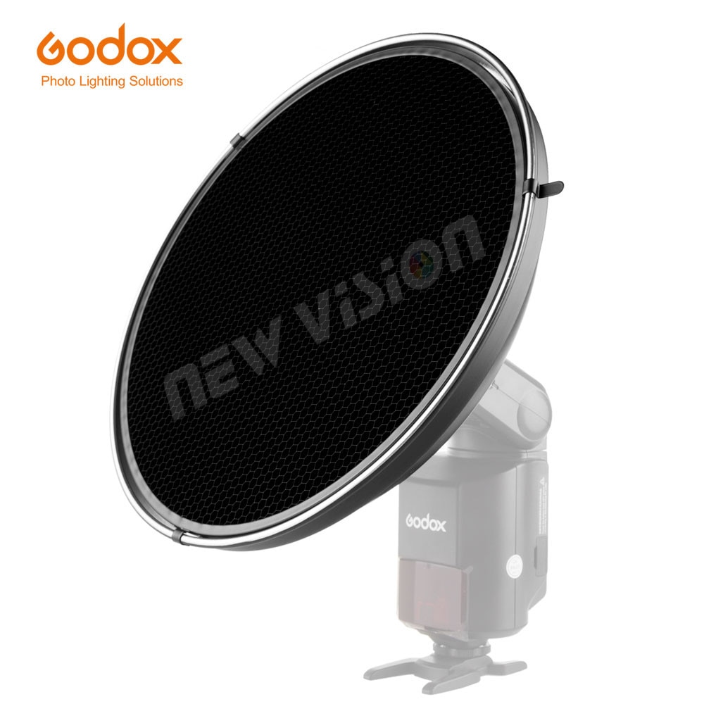 Godox AD-S3 Portable Beauty Dish + Honeycomb Cover For Speedlite Flash AD180 AD360 AD360 II AD200