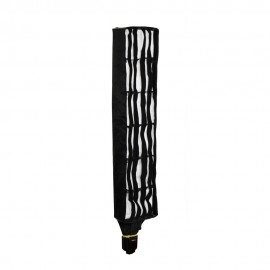 Selens 17*20*90 cm Strip Softbox for Speedlite Portable Flash Accessories w/ Honeycomb Grid Carrying Pouch Lighting Gear
