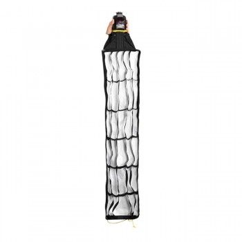 Selens 17*20*90 cm Strip Softbox for Speedlite Portable Flash Accessories w/ Honeycomb Grid Carrying Pouch Lighting Gear