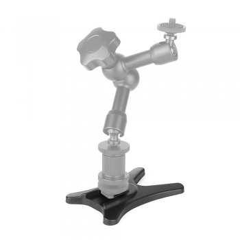 GAQOU Flash Stand Speedlite Stand Camera Hot Shoe Flash Stand with 1/4 Metal Tripod Thread for Canon Nikon Flash Speed light