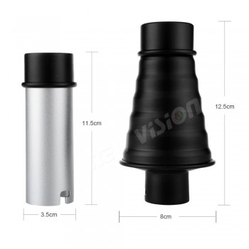 Godox AD-S9 Flash Snoot with Honeycomb Grid for Witstro AD200 AD360II AD360 AD180 Flash Speedlite