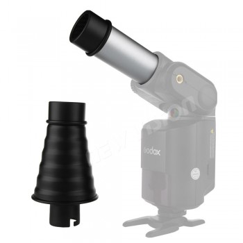 Godox AD-S9 Flash Snoot with Honeycomb Grid for Witstro AD200 AD360II AD360 AD180 Flash Speedlite