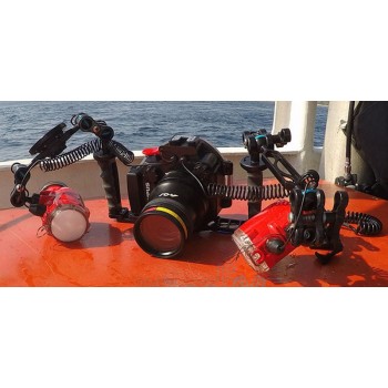 NiteScuba Diving Fiber Optic Cable 613L for INON Z330 S-2000 Seaamp;sea strobe flashlight accessories Underwater camera Photography