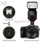 Pixel TF-335 TTL Hot Shoe Adapter for Sony Universal Flash to New Multi-Interface Camera A9 A7 NEX6 A6500 A6400 A6300 A58 A77II