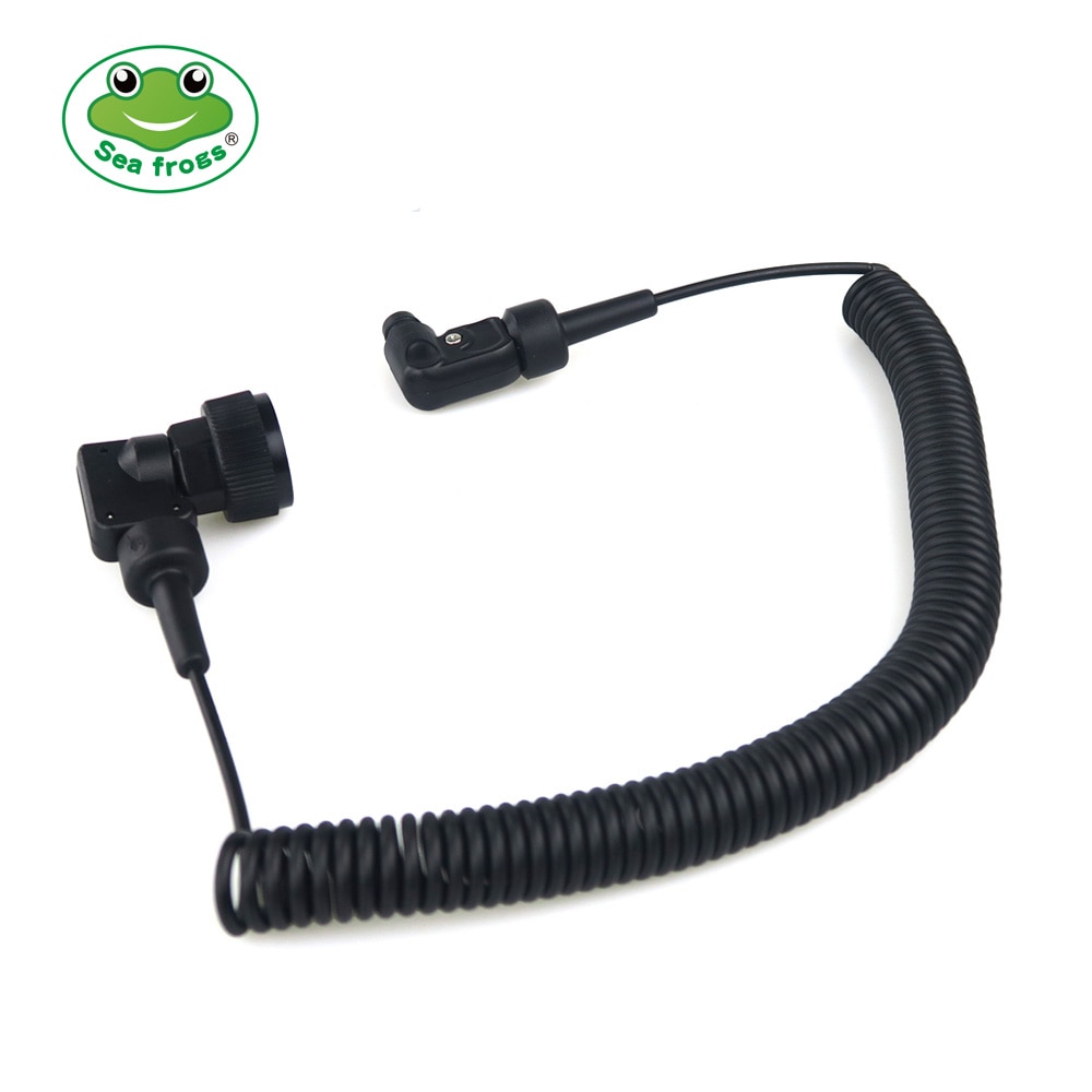 Sync Cord Optic Fiber Cable for Seafrogs Meikon Underwater Strobe 1m Female and Male Interface Diving Lighting System Accessory