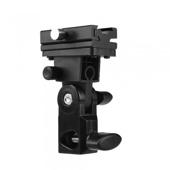 Godox B Type Universal Flash Hot Shoe Speedlite Umbrella Holder Light Stand Bracket