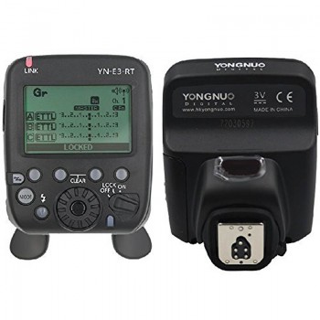 Yongnuo Flash Trigger YN-E3-RT E3RT TTL Flash Speedlite Wireless Transmitter for Yongnuo YN600EX-RT Canon 600EX-RT as ST-E3-RT