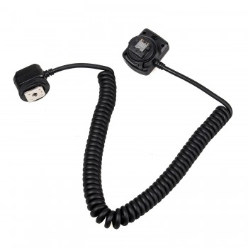 Meike MK-FA02 3M 10Ft 118 Inches TTL Flash Light Sync Cable Cord Off Camera MI Multi Interface Hot Shoe For Sony A7 Godox V860ii