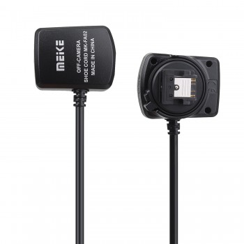 Meike MK-FA02 3M 10Ft 118 Inches TTL Flash Light Sync Cable Cord Off Camera MI Multi Interface Hot Shoe For Sony A7 Godox V860ii