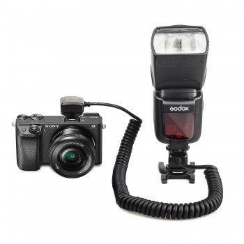 Meike MK-FA02 3M 10Ft 118 Inches TTL Flash Light Sync Cable Cord Off Camera MI Multi Interface Hot Shoe For Sony A7 Godox V860ii