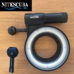 NiteScuba Diving light ball mount for Weefine Ring Light adapter for RX100 TG5 Canon Camera Underwater Photography accessories