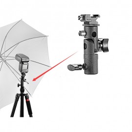 Metal Strobe Lamp Bracket E Type Lamp Holder Can Connect Tripod Camera Photo Lashes  Accessories  for Canon  for Nikon Flash