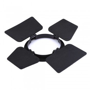 K9 Flash Accessory CA-SGU Universal Mount Flash Adapter with Barndoor SGA-BD4 for Canon Nikon YongNuo Speedlite