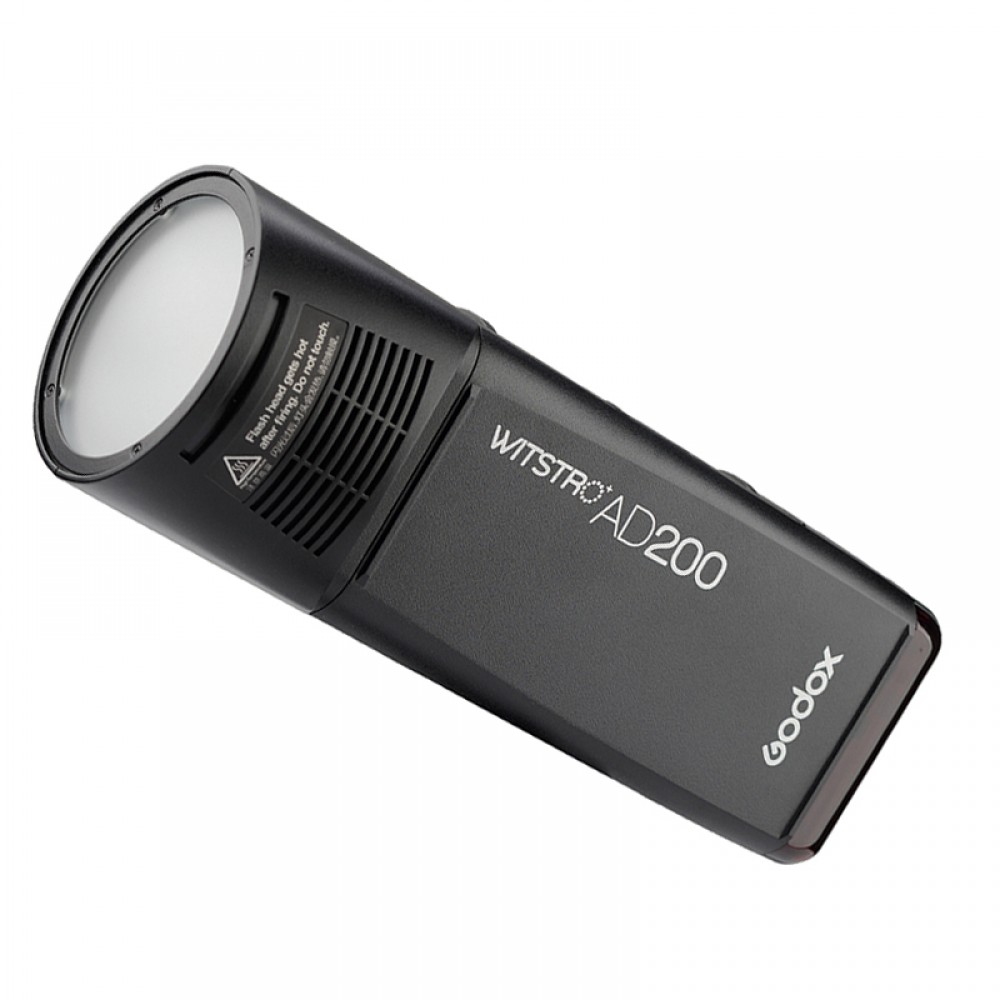 Godox H200R Separation Studio Flash Head Extension Head Portable with Spiral Tube for Godox AD200 Flash