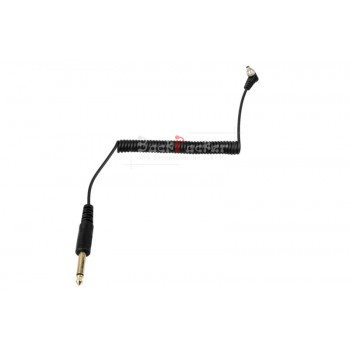 10pcs Accessories Male PC to 6.35mm Plug SYNC Cord Cable for Studio Flash Light RF 603 For Nikon D300s D300 D200 D100 D700