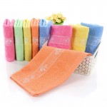 Fiber Bath Towel Solid Pink Soft Towel Home Hotel Towels Quick Absorbency High Quality
