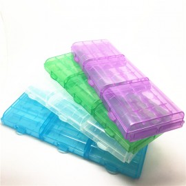 Colorful Accumulator Battery Storage Box Hard Bag for AA AAA Digital Camera Flash Light YN560III YN568EX Battery Plastic Case