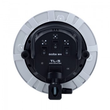 Godox TL-5 Studio E27 5 Socket Bulb Tricolor Light Lamp Multi Holder Speedring,AC Slave Flash Holder