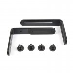 Wholesale 1/4 Hot Shoe Adapter camera flash bracket L bracket bilateral frame twin double L bracket L-bracket for Camera