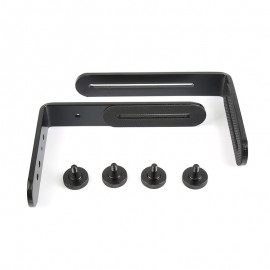 Wholesale 1/4 Hot Shoe Adapter camera flash bracket L bracket bilateral frame twin double L bracket L-bracket for Camera