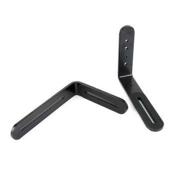 Wholesale 1/4 Hot Shoe Adapter camera flash bracket L bracket bilateral frame twin double L bracket L-bracket for Camera