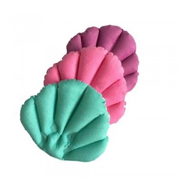 1PC For Women 40*30cm Home Bathroom Inflatable Spa Bath Pillow Head Back Neck Cushion Bathtub Relaxing Random Color 1080D